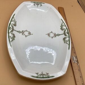 Heinrich and company platter 16 inches Climbing Rose Pattern